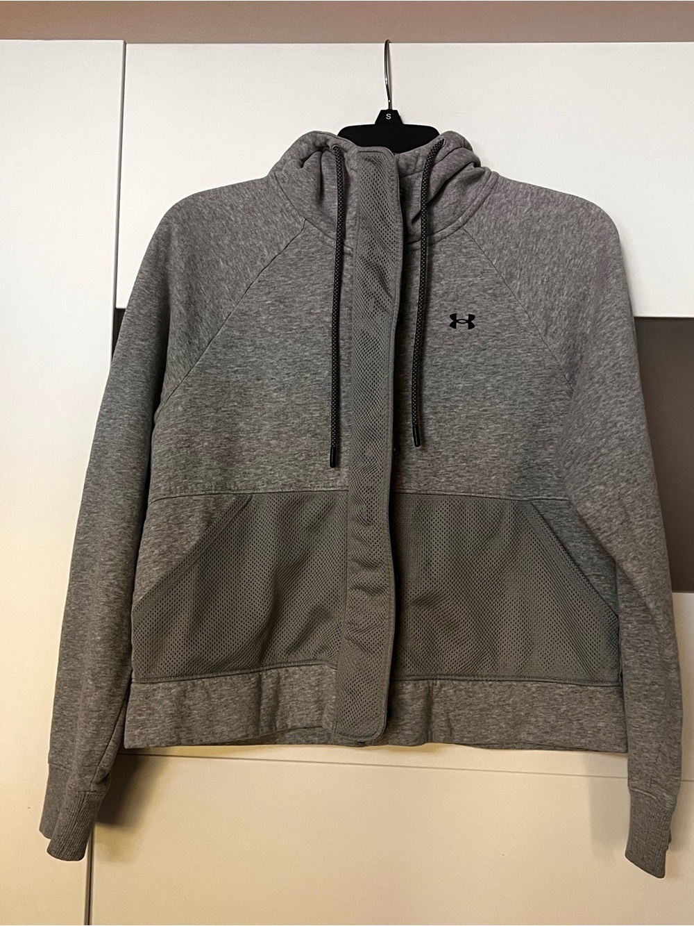 Under Armour Gray Women's Full-Zip Hooded Sweatshirt
